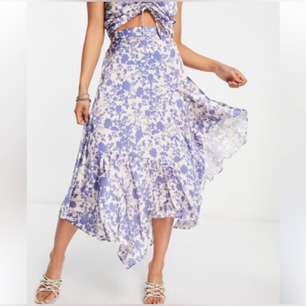 Topshop Tank And Skirt Set